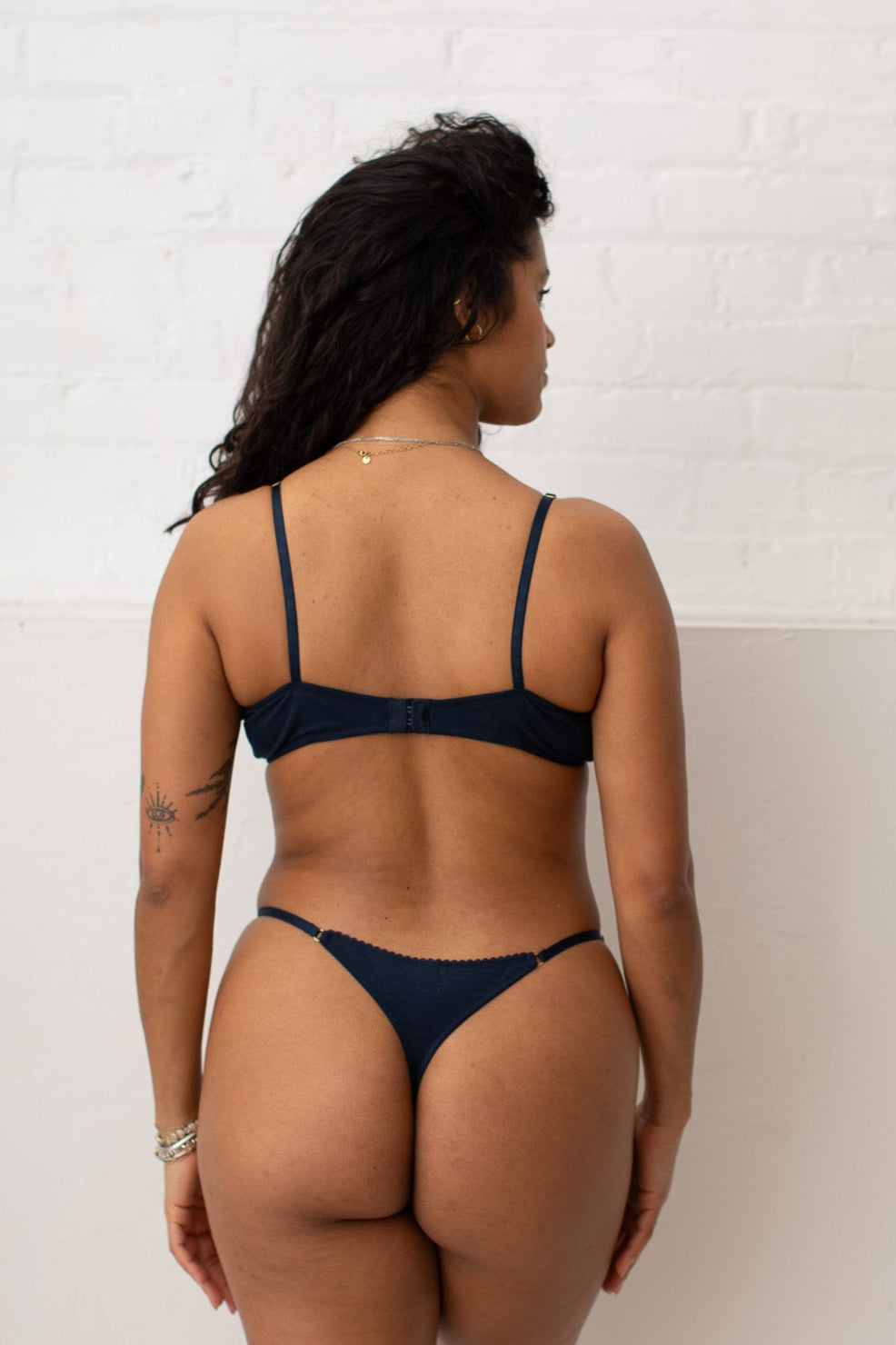 All Aboard! Organic Cotton Bralette
