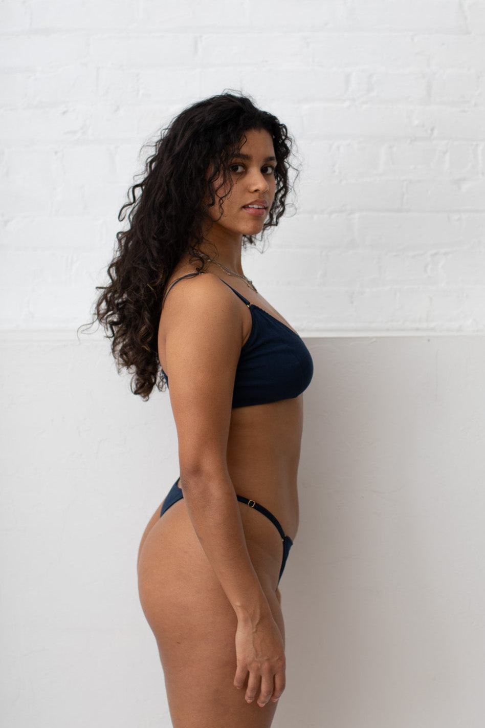 All Aboard! Organic Cotton Bralette