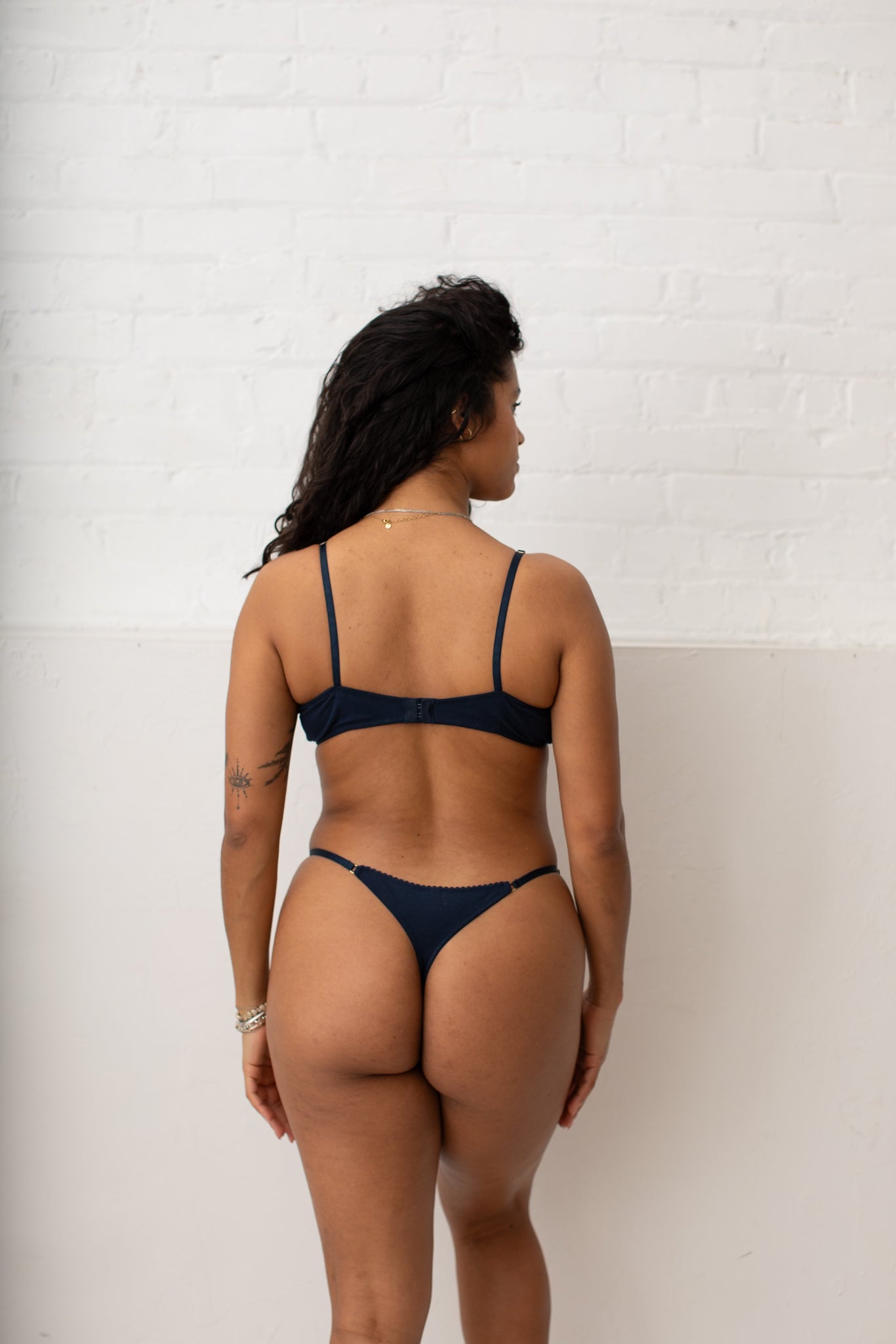 All Aboard! Organic Cotton Adjustable String Thong