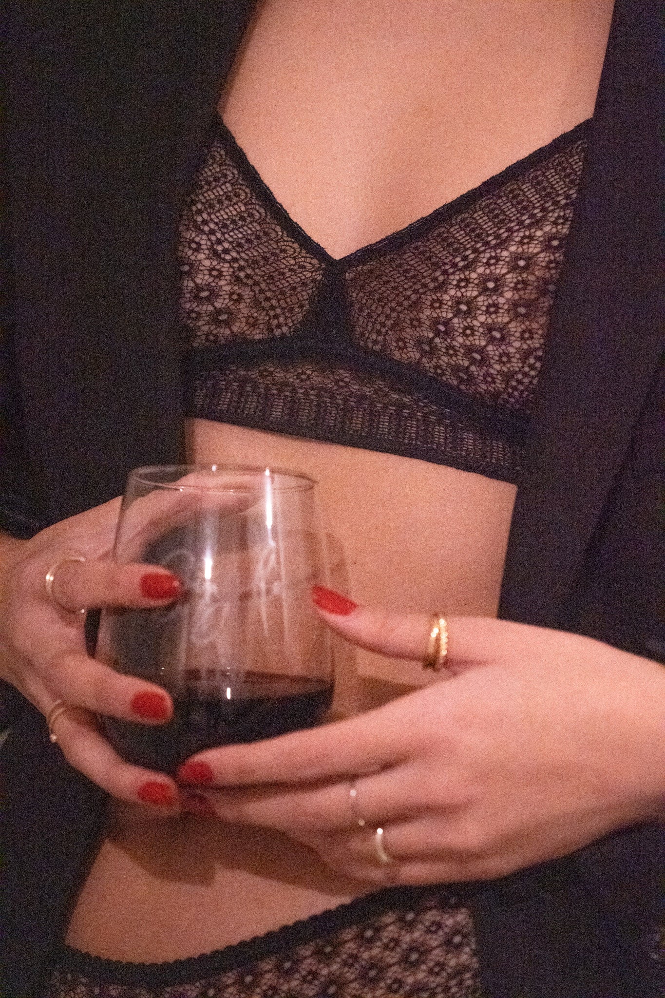 Nordic Black Bralette