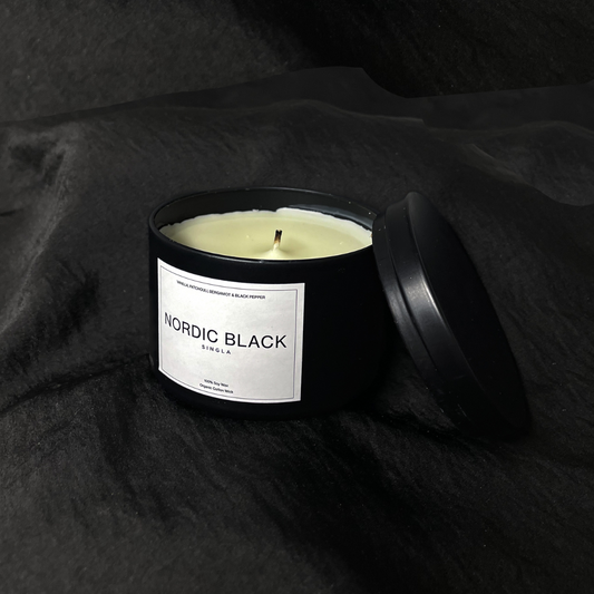 Nordic Black Candle