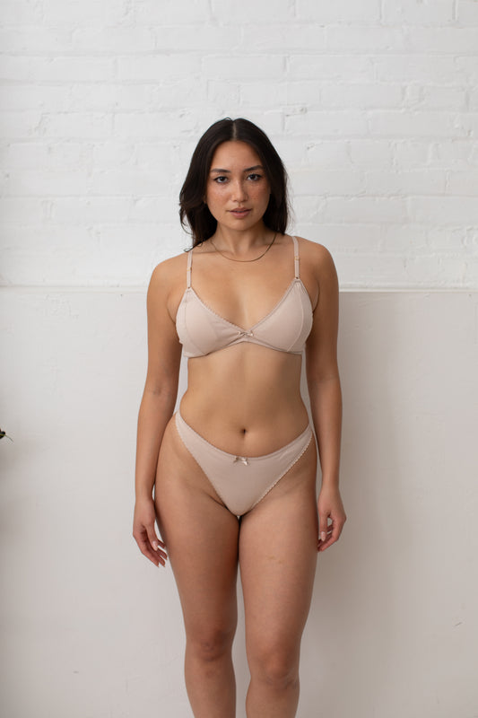 Naked Truth Organic Cotton Bralette