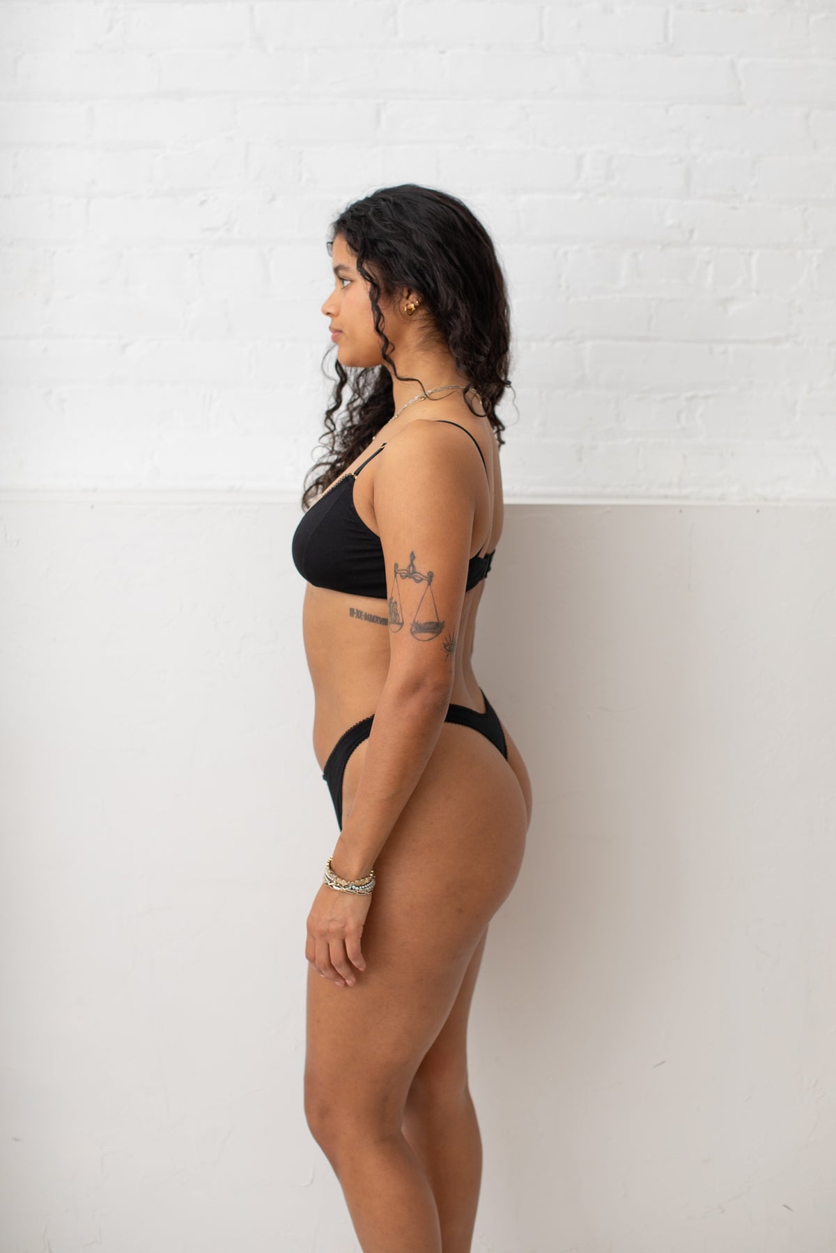 Onyx Organic Cotton Signature Bralette
